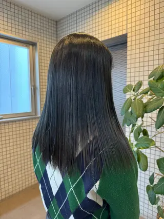 セミロング 透明感カラー🪡🤍 nanao🤍🪡のヘアスタイル