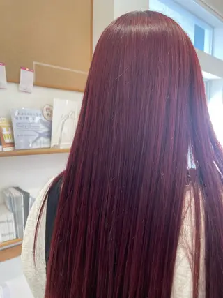 ロング カラー 山下 琴未のヘアスタイル