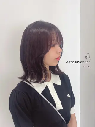 セミロング 盛れる暖色🎀ガーリ ーヘア🎀きっかのヘアスタイル