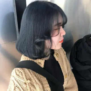 ショート カラー 💗💗韓国レイヤー yu-ki💗💗のヘアスタイル