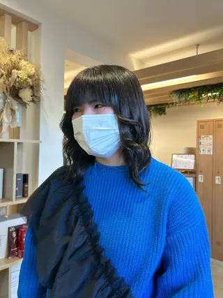 ミディアム カラー 🪽ゆな 🪽のヘアスタイル