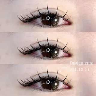 マツエク・マツパ olivia 清水 ☽ ⋆゜のマツエク・マツパデザイン