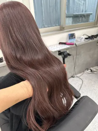 ロング カラー ヘアアレンジ 久米 治仁のヘアスタイル