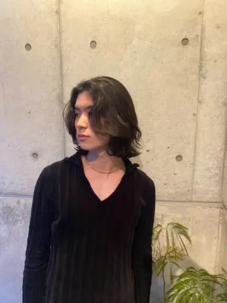 ミディアム les baladins du miroir所属・🍃YURI 🍃のヘアスタイル