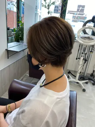 ショート カラー jill by gisel＿奥家のヘアスタイル