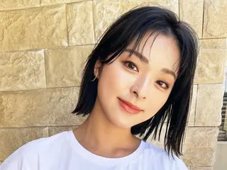 ミディアム カラー パーマ ヘアアレンジ 谷 ひな乃のヘアスタイル