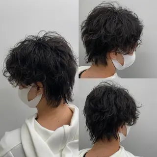 ミディアム メンズ hair&make NOISM -eha-所属・メンズ特化美容師/ 新井　洸太のヘアスタイル