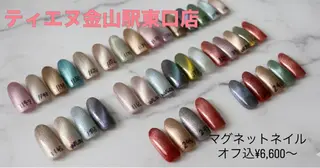 ネイル ティーエヌ 金山駅東口店のネイルデザイン