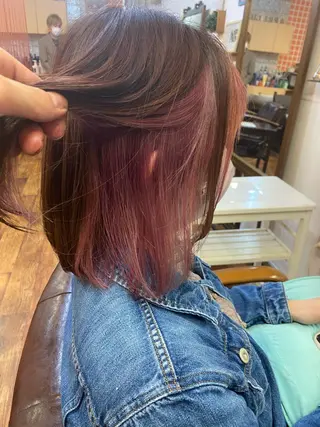 ショート カラー 神谷 知紀のヘアスタイル