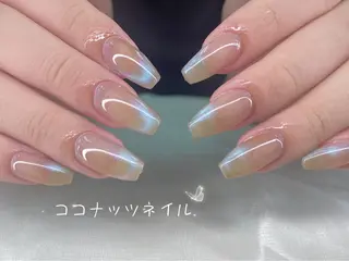 ネイル 神田 ココナッツのネイルデザイン