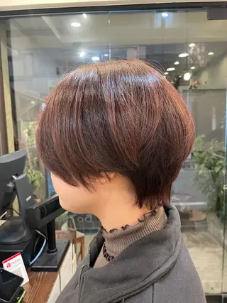 ショート 堀田 結香のヘアスタイル