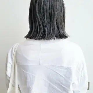 ミディアム カラー パーマ ヘアアレンジ iplus✴ まつげ、眉毛、耳つぼのマツエク・マツパデザイン