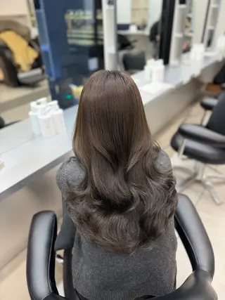 ロング 艶髪/縮毛矯正/ Core mikuaのヘアスタイル