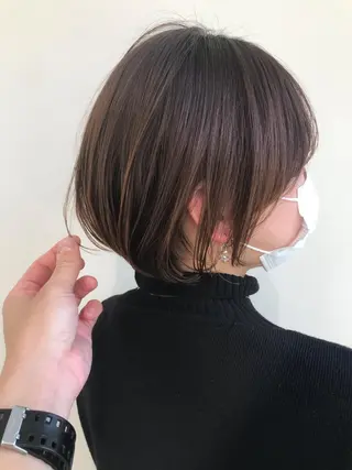 ショート イメチェンカット✂️ 錦糸町佐藤店長のヘアスタイル