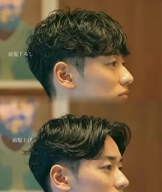 パーマ メンズ タチカワユウキ ／メンズカットのヘアスタイル