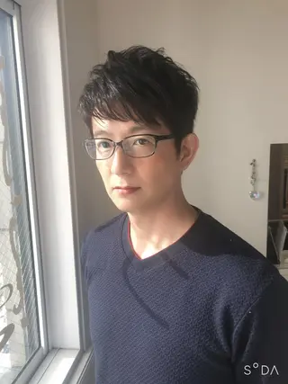 メンズ EMBELLIR fleur【アンベリール フルー】所属・EMBELLIR マツナガカヨコのヘアスタイル