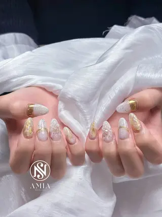 セミロング AMIA BEAUTY SALON所属・🌟AMIA BEAUTY🌟のネイルデザイン