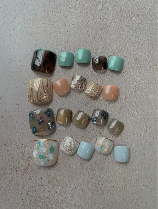 ネイル flora所属・もりした とものネイルデザイン