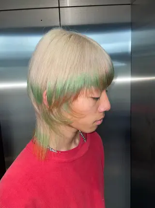 カラー Null所属・残留しないハイトーン 🎀マホのヘアスタイル