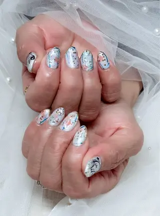 ネイル 高島 夏海のネイルデザイン