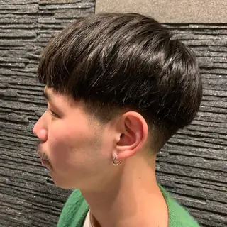 ショート メンズ 栗原 周太郎のヘアスタイル