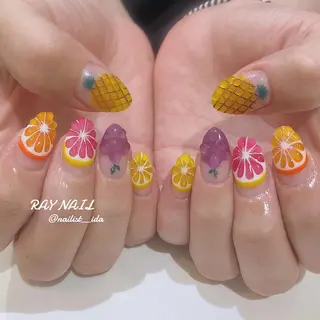 ネイル Arowa 伊田のネイルデザイン