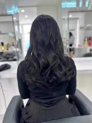 ロング カラー 大人っぽ韓国ヘア 寒色💙yuma💙のヘアスタイル