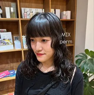 パーマ 韓国風ヘア/パーマ ♡あゆのヘアスタイル