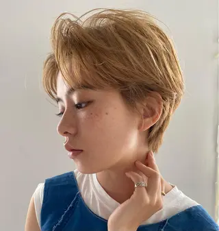 カラー Umu所属・✳︎透明感カラー✳︎ ボブ✳︎nanaのヘアスタイル