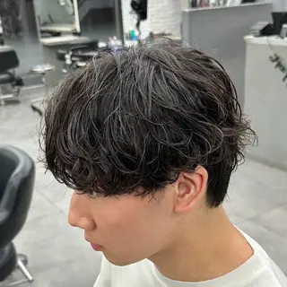 パーマ メンズ 🔱OVARL🔱 /メンズ特化/たいがのヘアスタイル
