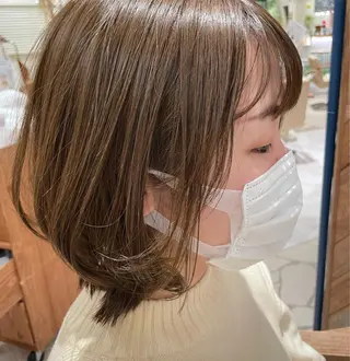 ミディアム 韓国風レイヤーカット 🇰🇷❕モカのヘアスタイル