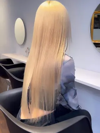 ロング カラー 🧡色落ちまで2度綺 麗なカラー🧡ヨシキのヘアスタイル