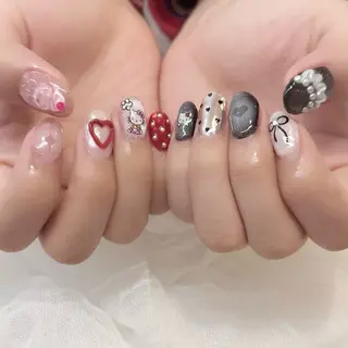 ネイル 新井 ひなののネイルデザイン