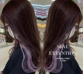 ロング カラー 髪を綺麗に伸ばす人/ 艶髪✨️針田 綾音✨のヘアスタイル