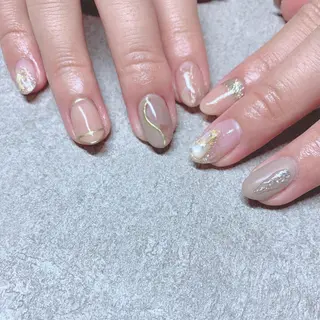 カラー ネイル Cozy_ ilumのネイルデザイン