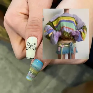 ネイル Trico Antique所属・岩本 杏のネイルデザイン