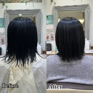 セミロング Miyu🦄ash メンズカット/まつげのヘアスタイル