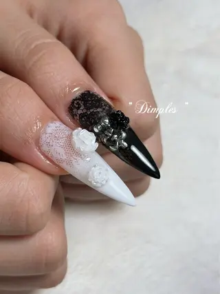 ネイル dimples yuk営業電話‪✕‬のネイルデザイン