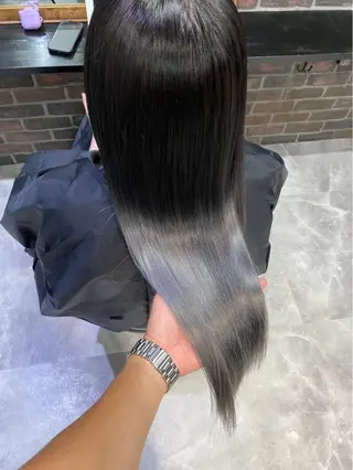 ロング カラー ハイトーン/髪質改善 /Akuaのヘアスタイル