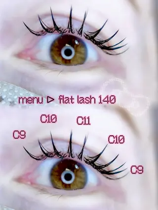 マツエク・マツパ eyelist. mizuki🐈‍⬛のマツエク・マツパデザイン