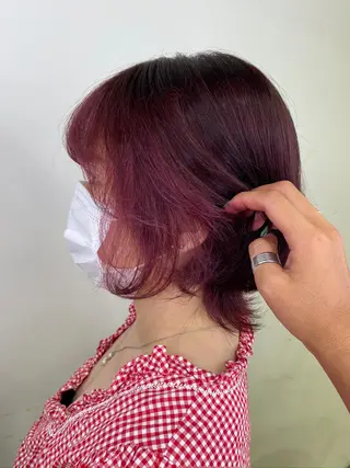 ショート カラー ヘアアレンジ ネイル マツエク・マツパ 💠AYANE /吉祥寺💠のマツエク・マツパデザイン
