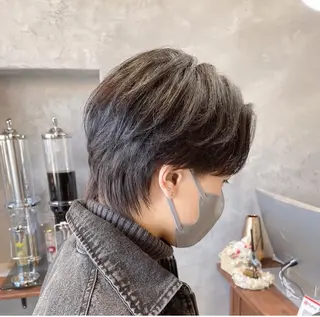 メンズ 透明感カラー/ レイヤー/松沢州途のヘアスタイル