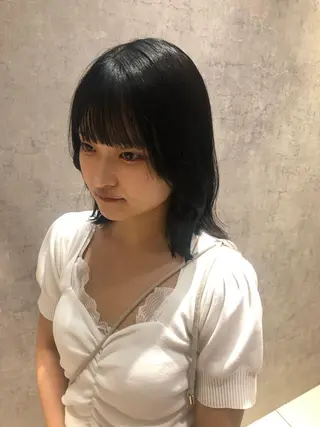 ミディアム カラー cura所属・Cura✨ RIN⋆⸜🔔⸝‍⋆のヘアスタイル