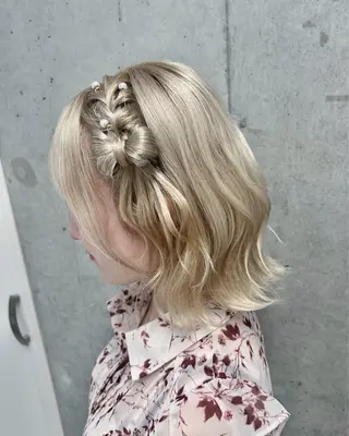 ヘアアレンジ shizuna/平尾 /カラー/髪質改善のヘアスタイル