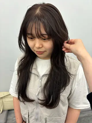 ロング カラー ヘアアレンジ MYRTLE Mifūのヘアスタイル