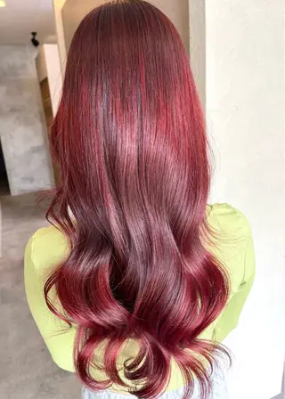 ロング カラー Salon de  COCO所属・Yuka /ツヤカラー✨のヘアスタイル