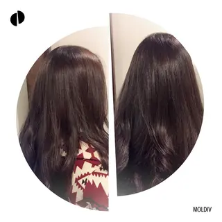 ロング カラー ✨縮毛矯正✨髪質改善 ナカシマ ユミのヘアスタイル