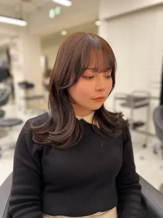 セミロング まつパ/ケア ブリーチ/sEnAのマツエク・マツパデザイン