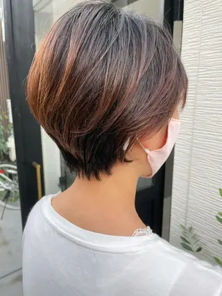 ショート Lien所属・衣笠 雅俊のヘアスタイル