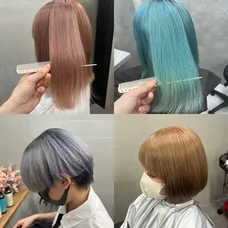 カラー 小顔カット/髪質改善 /  店長 河井雄貴のヘアスタイル